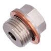 Sensor Adapter M18x1. To 1/8NPT Thread Exhaust Water Temperature Sensor Fitting with Gasket
