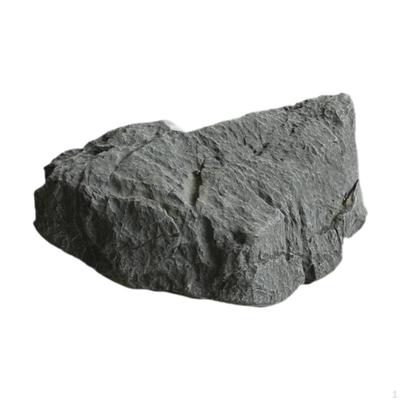 Adornos de Paisaje de Rocalla Artificial Manualidades para Jardín de Hadas Miniaturas Piedra Decorativa para Patio