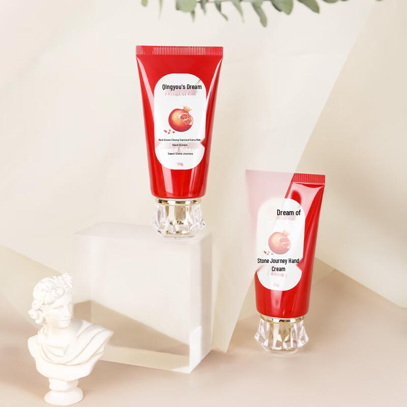 Red Pomegranate Scented Hand Cream