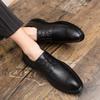 Fashion Whoholl Brand Oxford Shoes Patent Calfskin Leather Brogue Dress Shoes Classic Business Formal Shoes Man Handcrafted Mens 2024