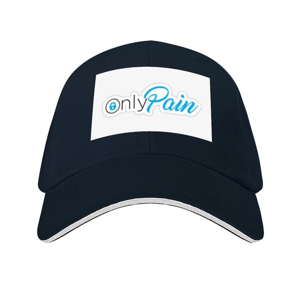 Only Pain  Baseball Cap Golf Wear Streetwear hard hat Big Size Hat Golf Men Womens