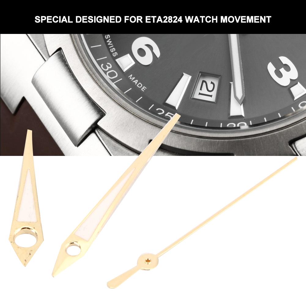 Watch Hour Minute Second Hands Watch Needles Fit for ETA2824 Movement