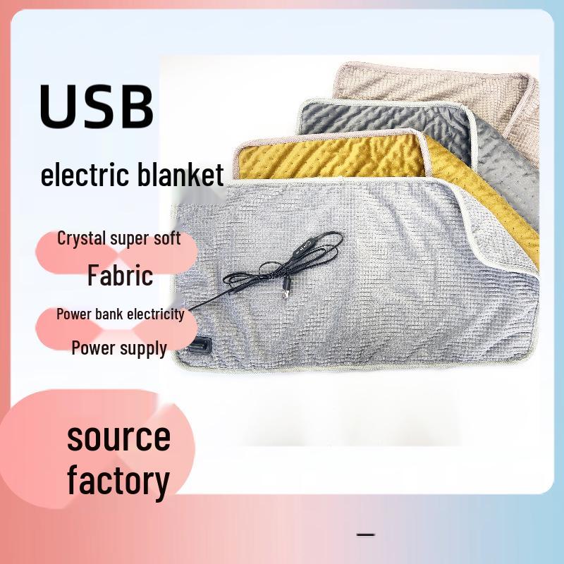 Přenosná USB elektrická vyhřívací deka: Multifunkční zimní ohřívač s podporou powerbanky