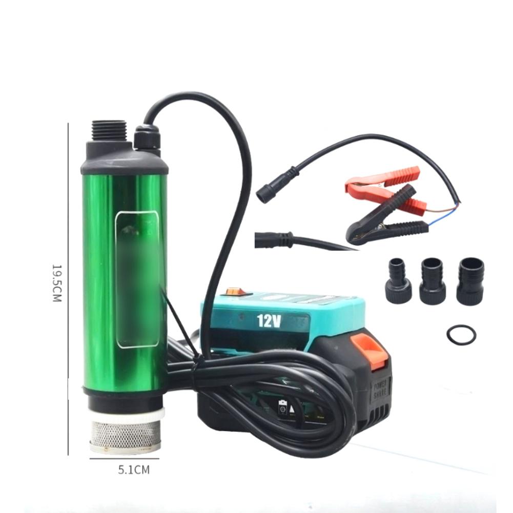 Portable 2 4M Lithium Battery Pump for 51mm Oil Water Diesel Transfer Pump with 30 to 50 Liters per Minute Flow Rate