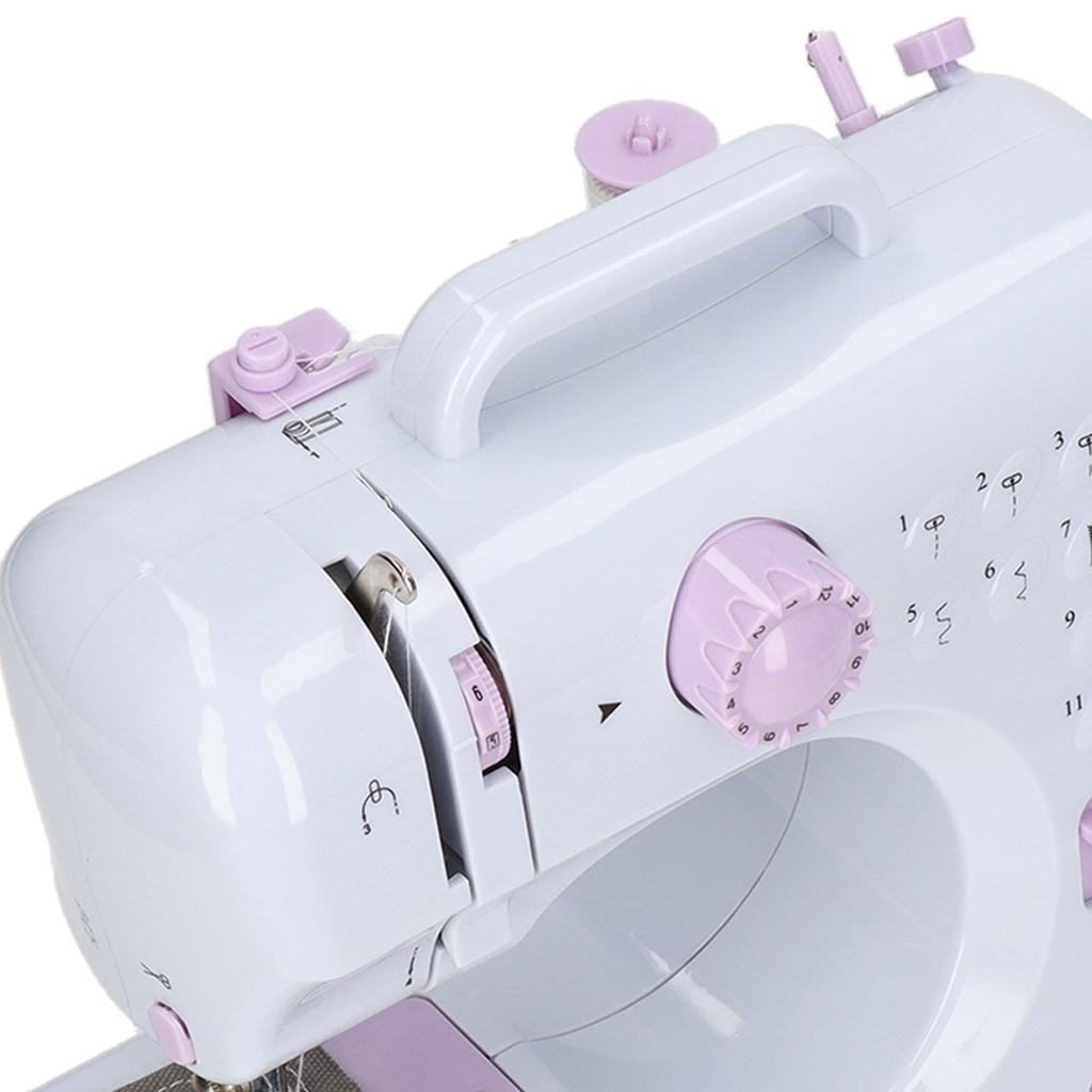 Sewing NaMachine Household Electric with Sming Function 12 Stitch Patterns Automatic Winder Small Sewing NaMachine