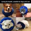 1Pc Soft Inflatable Dog Cone Collar Alternative for Small Medium Large Dogs, Neck Recovery E-Collar Donut Collar After Surgery