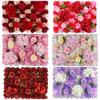 Handmade Wedding Wall Backdrop Realistic Silk Rose Flower Wall  Home Decor