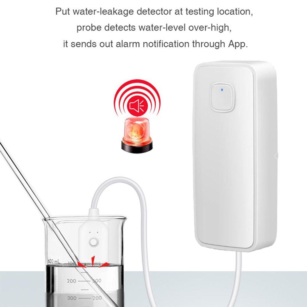 Overflow Level Water Alarm Wifi Flood Leakage Sensor Water Detector Security System