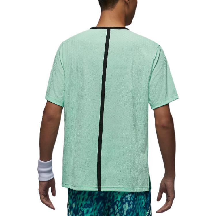 Jordan Comfortable Quick-Dry Short Sleeve T-Shirt Men Tops Mint-Green FN5865353