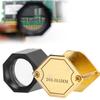 Foldng 20X Magnifier Handheld Magnifying Glasses for Jewelry Antique Watch Repairing