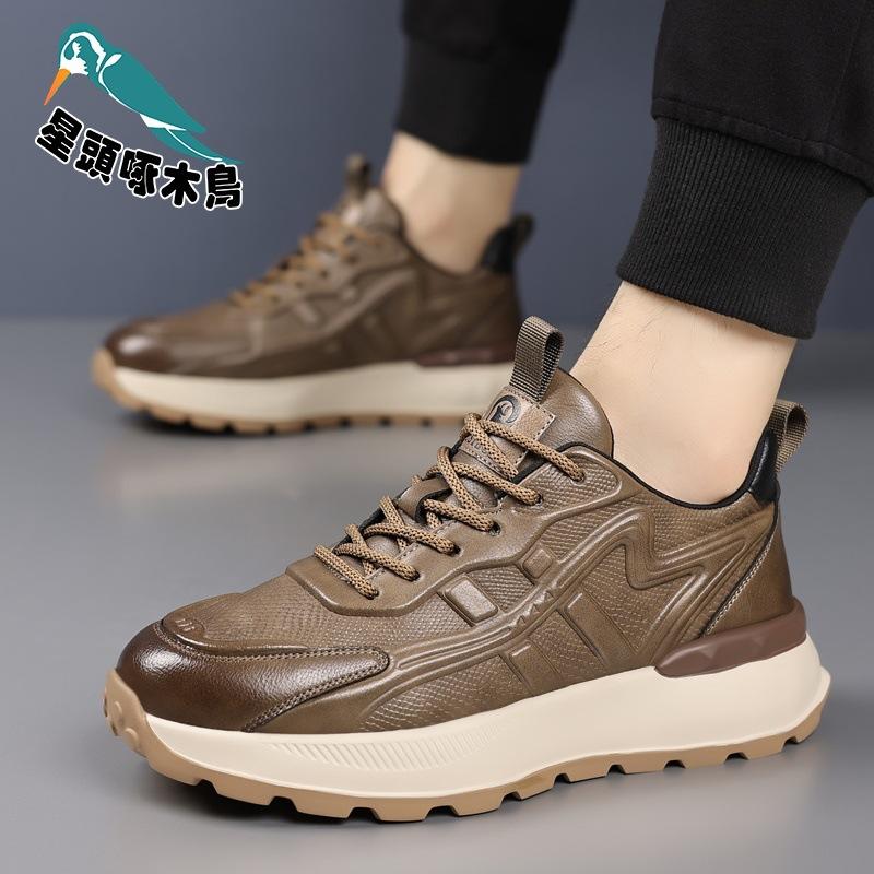 Versatile Running Dad Shoes Platform Men's Shoes 2025 Spring New Casual Retro Sports Shoes