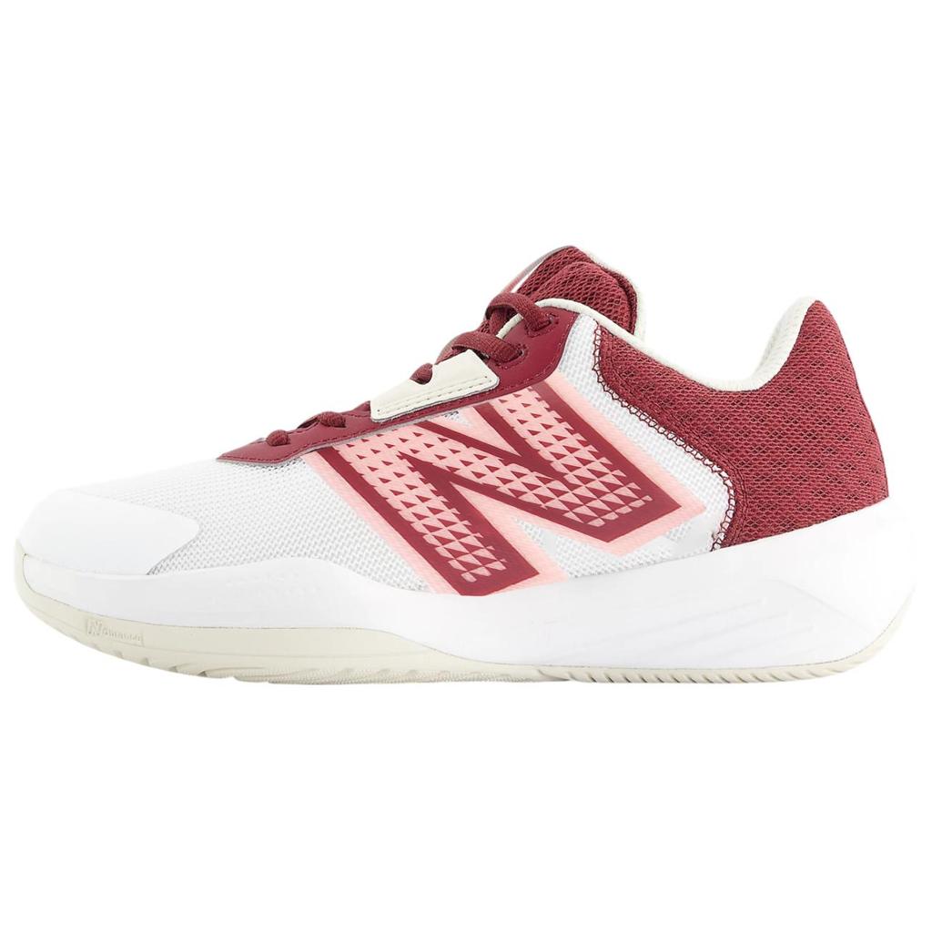 New Balance  696v6 Monarch Burgundy Women Sneakers White WCH696M6