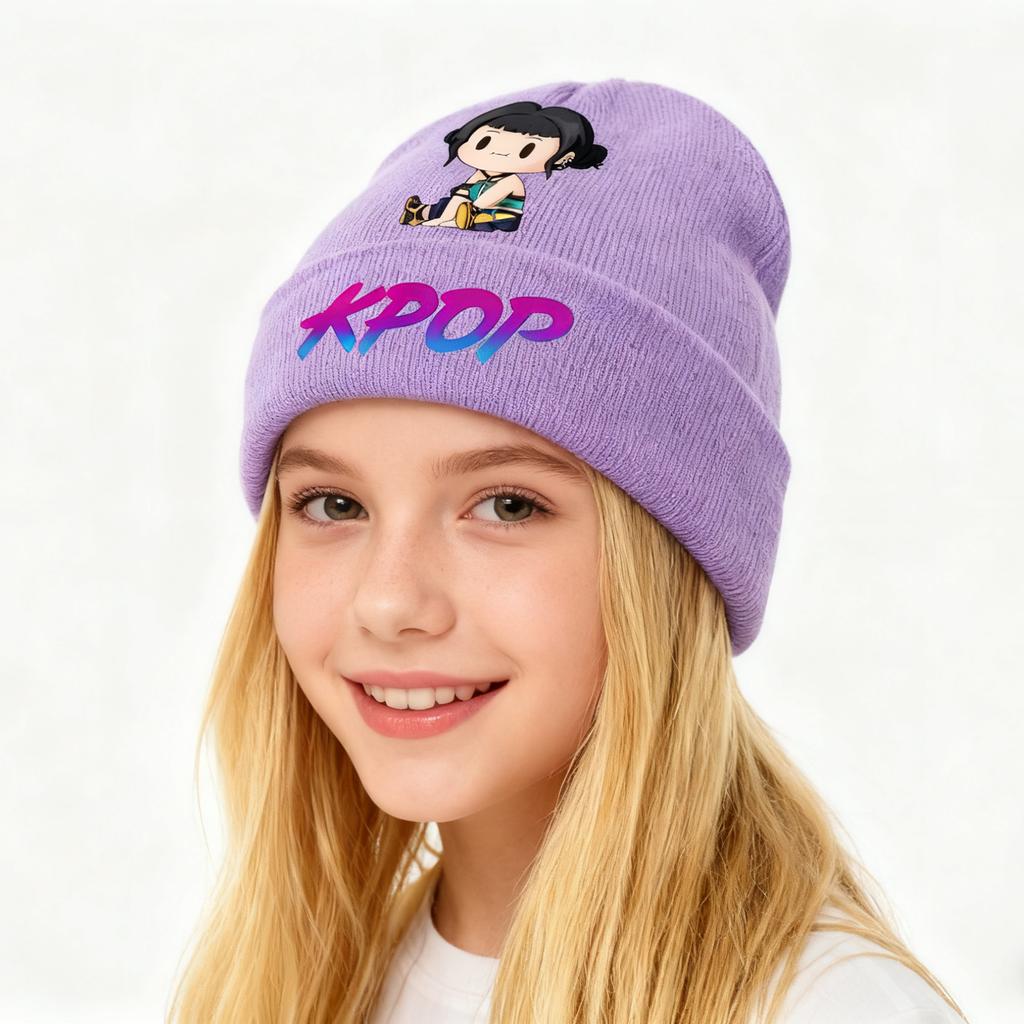 Group Surrounding Knitted Hat And Winter Wool Hat Outdoor Warm Wool Hat Couple Hat