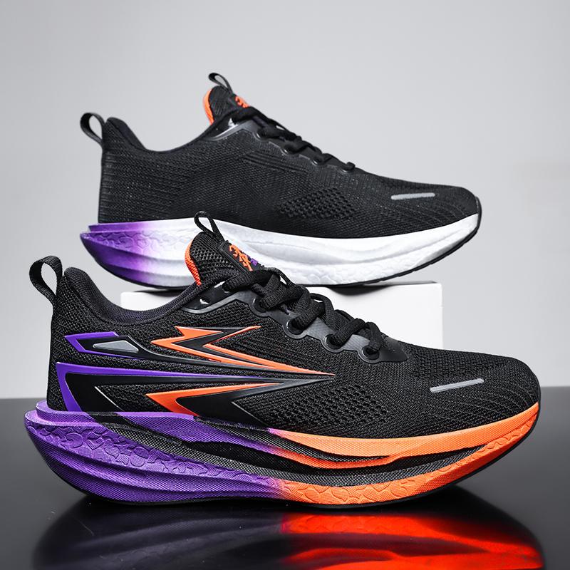 Specializované běžecké boty s karbonovou deskou na maraton Pánské Sportovní Prodyšné Lehké Dámské Pohodlné Atletické Protiskluzové Tenisky
