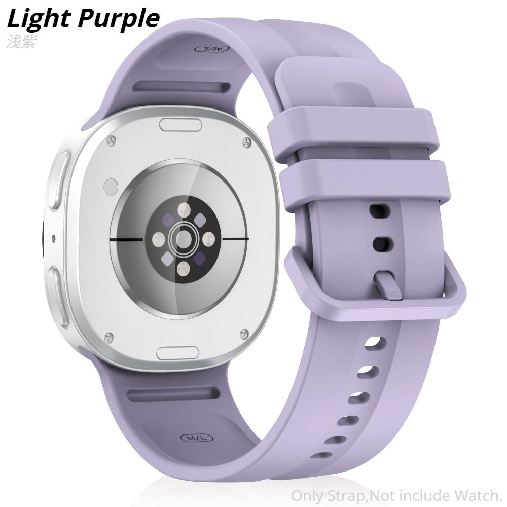 Cinturino Originale in Silicone per Samsung Galaxy Watch 9 44mm 40mm Sport Correa Pulseira Braccialetto per Galaxy Watch 9 8 Classic 46mm Band