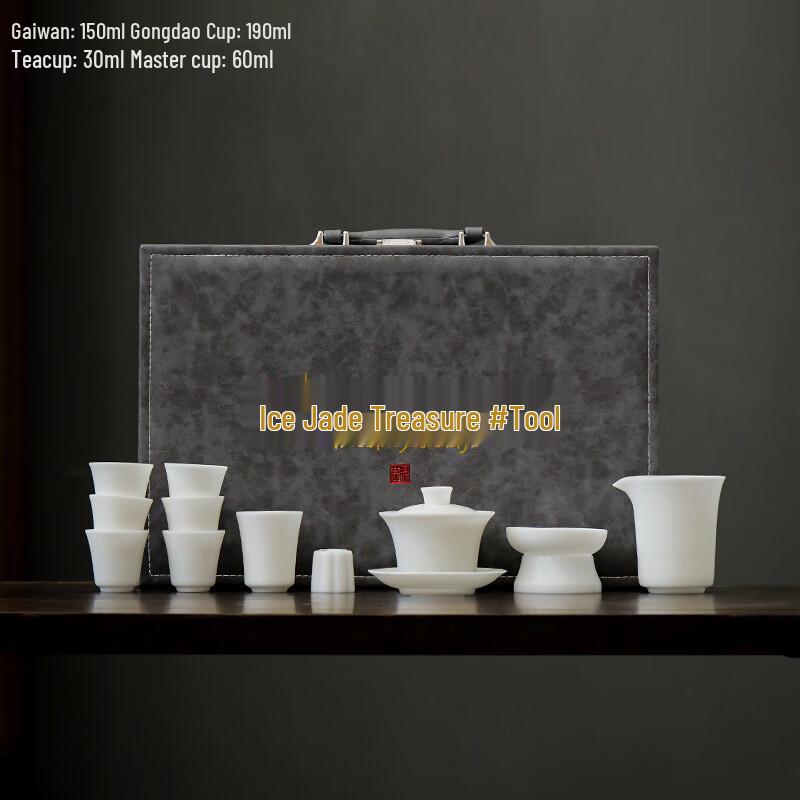Leinuo Ice Jade Porcelain Tea Set