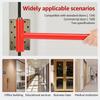Door Hinges Gap Adjusting Wrench Humanized Operation Design Round Bolt Door Hinge Adjustment Tools Door Hinge Repair Tools