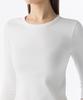 Musinsa Standard Woman Women'S Slim Crew Neck Sleeve T-Shirt [White]