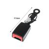 Seat Belt Buckle Wide Application Durable with Alarm Signal Universal Auto Seat Belt Plug Connector