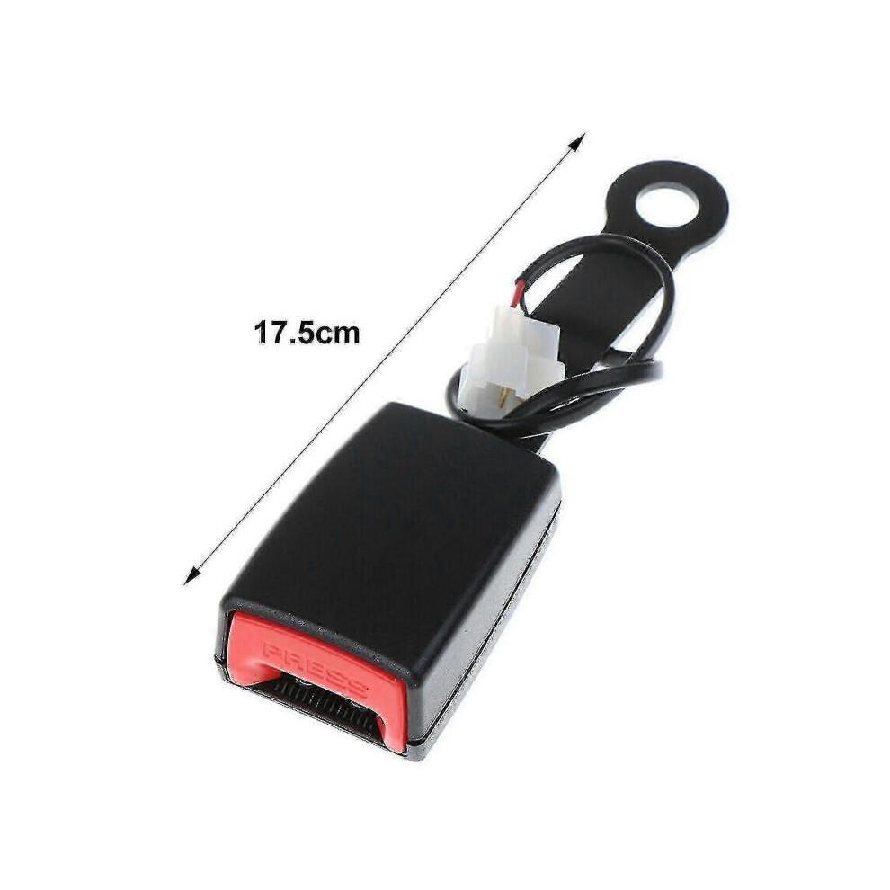 Seat Belt Buckle Wide Application Durable with Alarm Signal Universal Auto Seat Belt Plug Connector