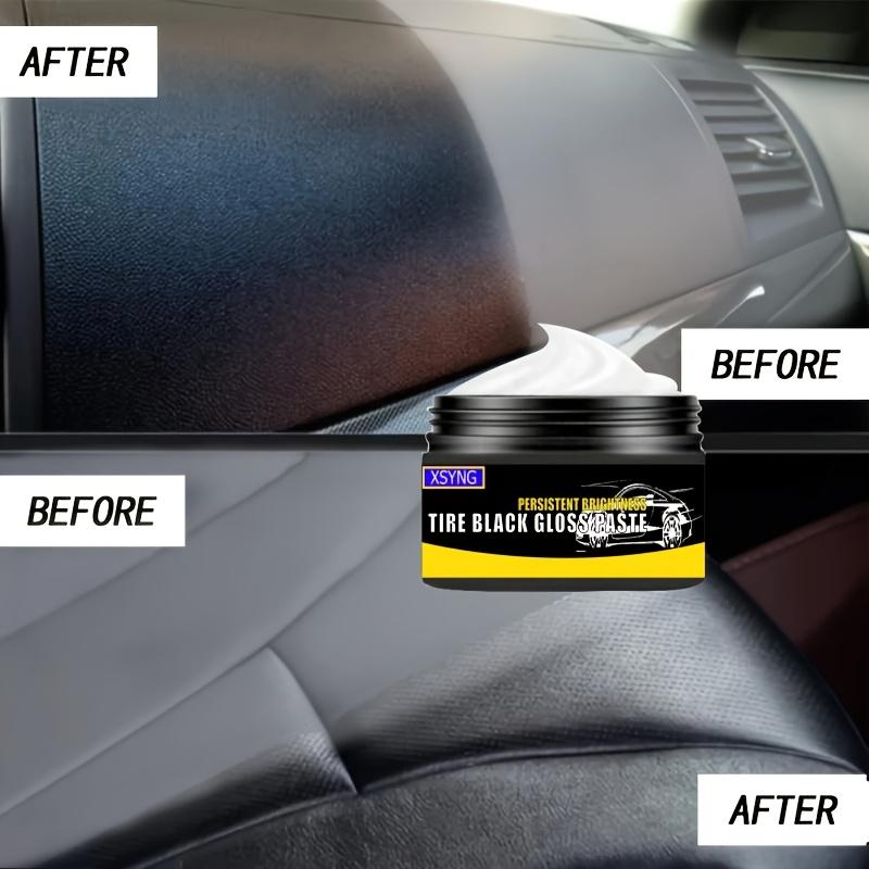 Automobil-Kunststoffteile-Aufbereitungsmittel, Automobil-Innenraum-Glanzreparaturmittel, Sitzpolier-Reparatur-Kristallbeschichtung, Reifenpolierpaste