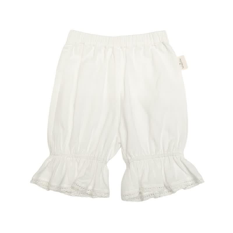 LELE JOVE Girls  Retro Lace Bloomers 110