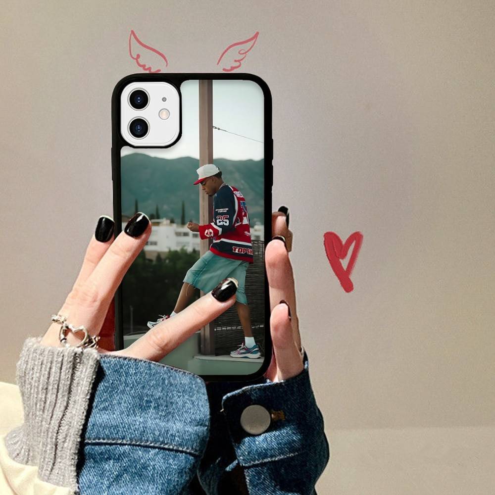M-Myke Towers LALA Phone Case For IPhone17 16 15 14 13 12 11 Pro Max Mini Plus Celulares Hard Fundas