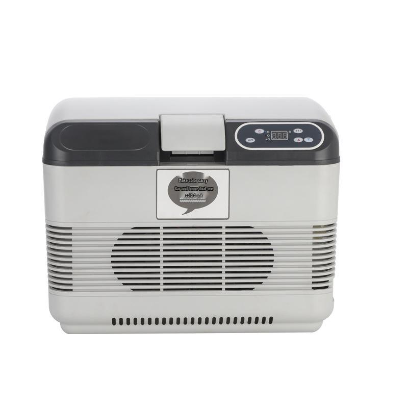 15L Mini lednička do auta na nápoje, léky, kosmetiku a další – Dvojí použití pro domácí a venkovní chlazení.