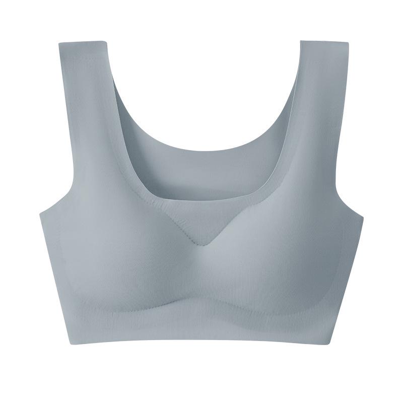 Nahtloser kabelloser Push-Up-BH für Damen: Dünn, Kleine Bruststütze, Sport- und Schlaf-Westenstil, Sommerkleidung