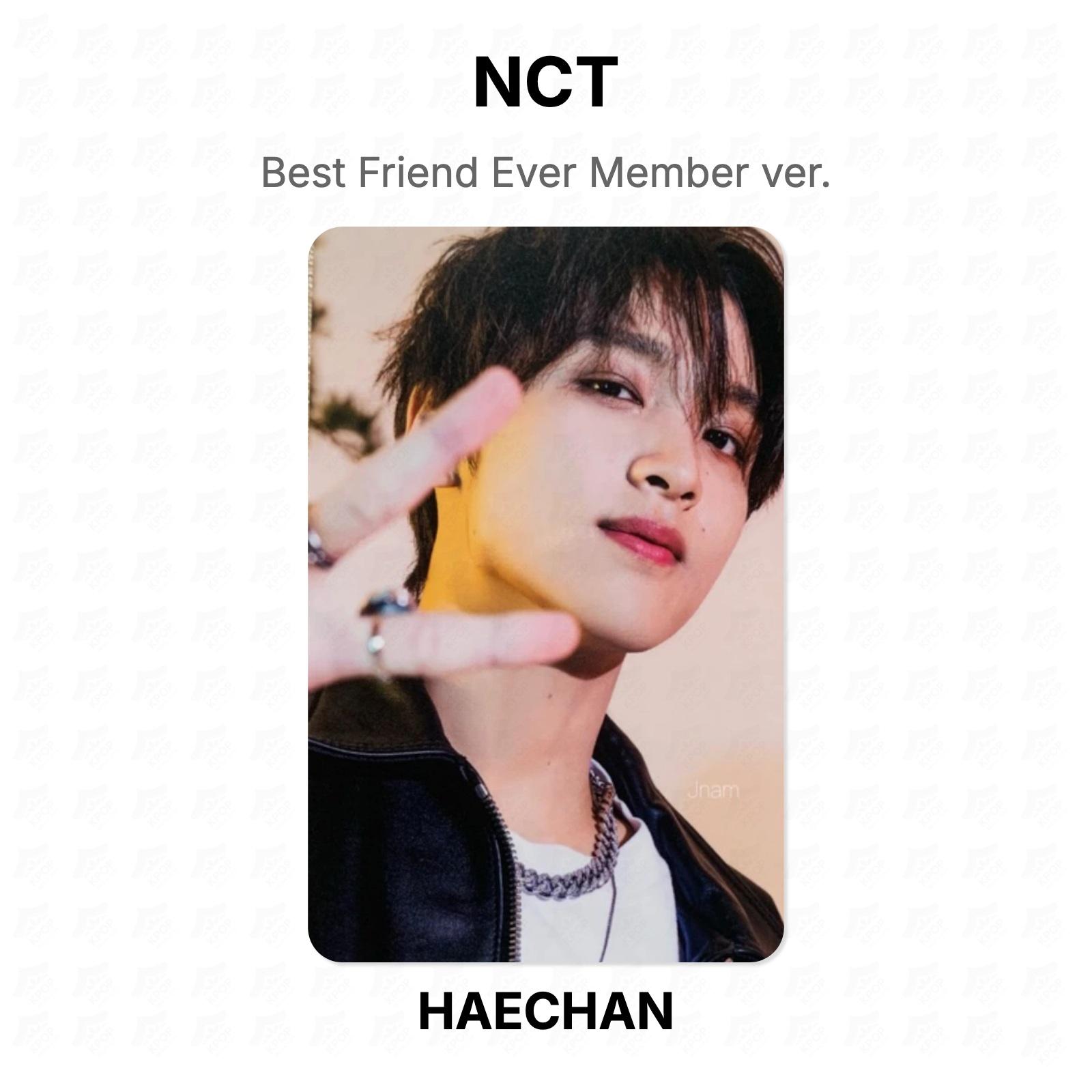 NCT Best Friend Ever Member ver. Official Photocard HAECHAN