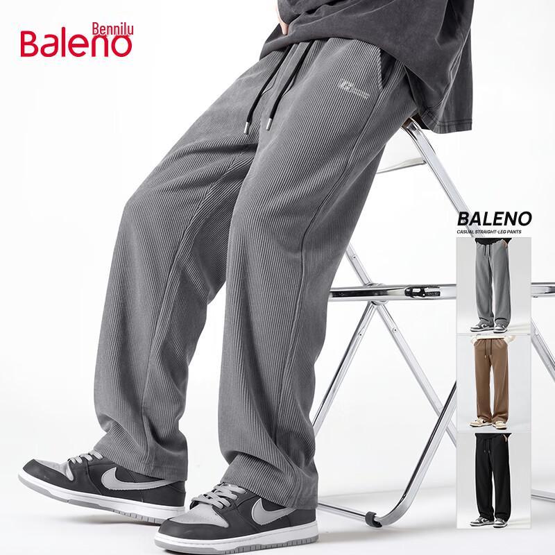 Baleno Men s Chenille Slim-Fit Casual Pants 3XL