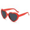 Korean Heart Sunglasses: Trendy Summer Shades for Students & Celebrities.