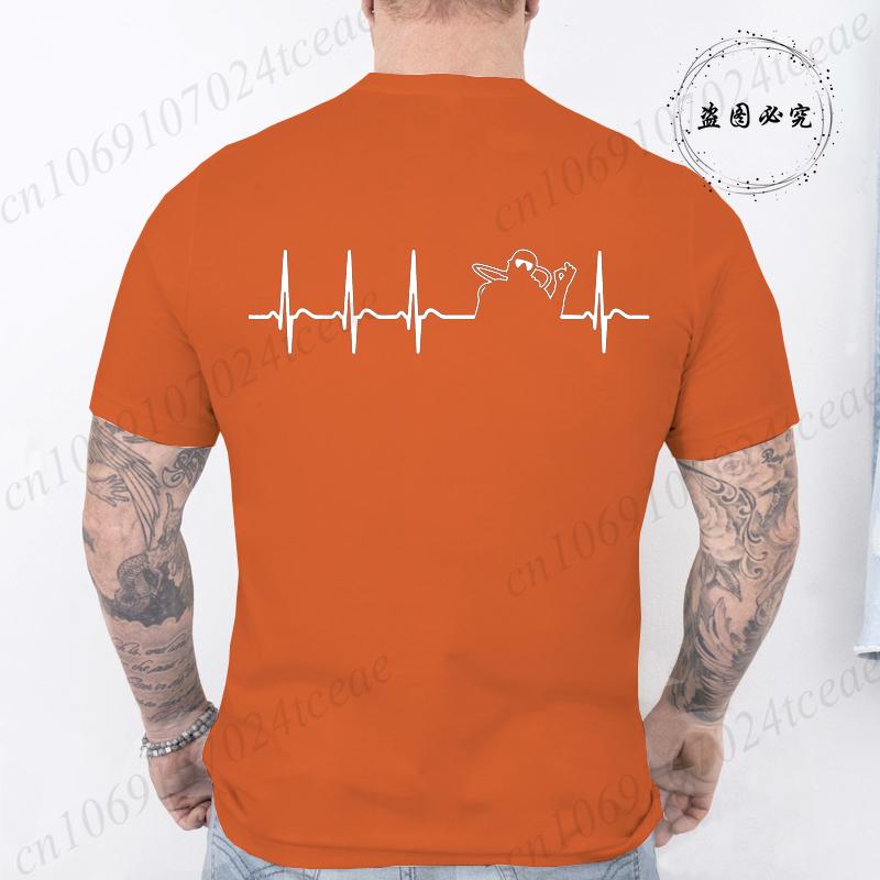 Heartbeat Scuba Diver Scuba Diving Funny Mens Tshirts Summer Short Sleeve Tee Shirts Fashion Casual Tops Men Male Clothing