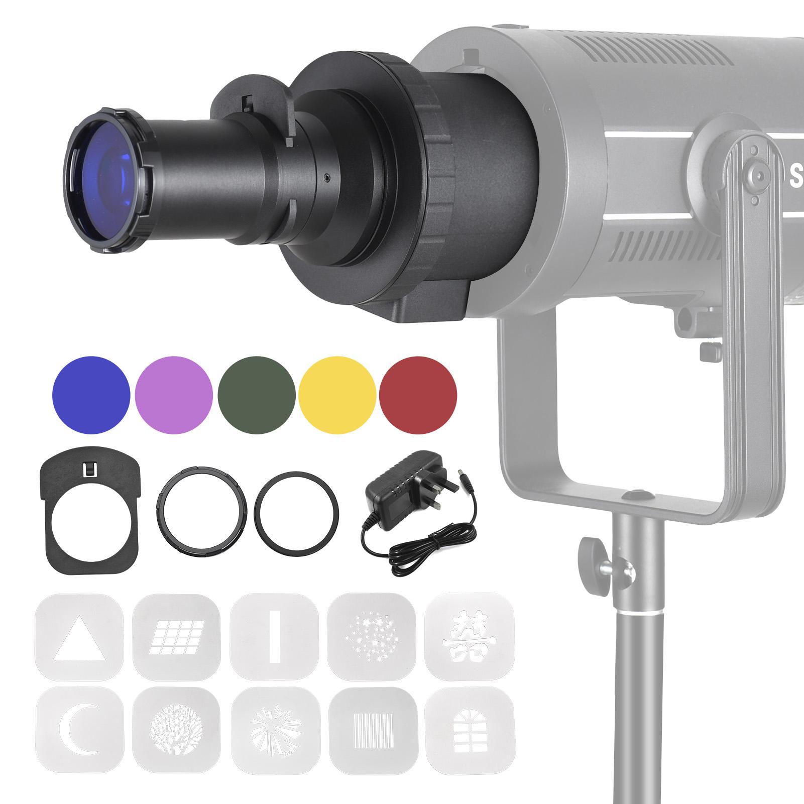 

Оптический конический насадок Bowens Mount Flash Projector Attachment Spotlight Snoot Photography Video UK