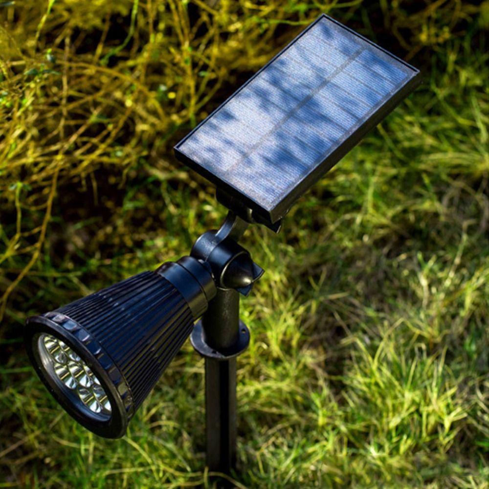 Solar Powered Garden Solar Spotlight 7 LED Solar Landscape Light Yard Decoration