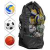 Large Durable Canvas Sports Ball Bag Multi-purpose Backpack Perfect For Soccer And Basketball