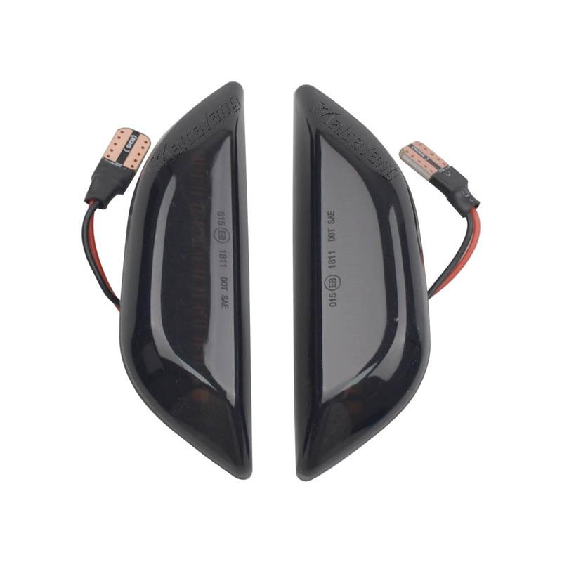 1Pair Dynamic LED Side Marker Flowing Turn Signal Sequential Blinker Lamp For Opel Mokka X Chevrolet Trax 2013- Buick Encore
