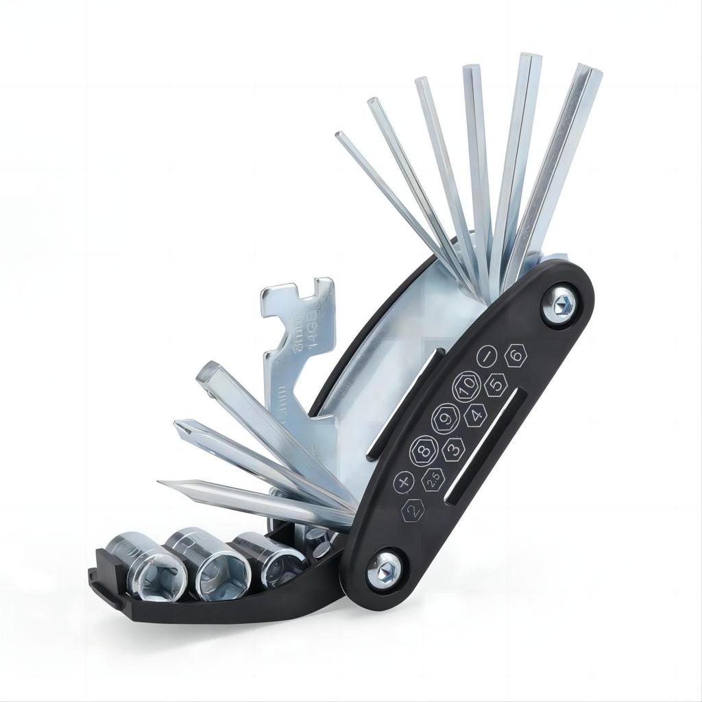 Clé multifonction pour VTT, tournevis, outils de réparation de moto, 16 en 1