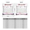 I Love You Mom Square Pillowcases Polyester Car Mother's Day  Cushion Case Funny Decor Pillowcase 45*45