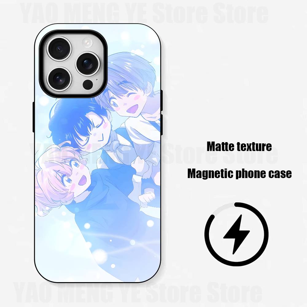 Philia Leo Diati Manhwa Frosted Soft For Phone Case For Iphone 11,12,13,14,15,16,17 Pro Max XS Wireless Charge Magnetic Cover