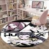 1pc KPop Demon Hunters10 Print Round Carpet Chair Round Carpet Suitable for Bedroom Living Room Home Decorative Carpet