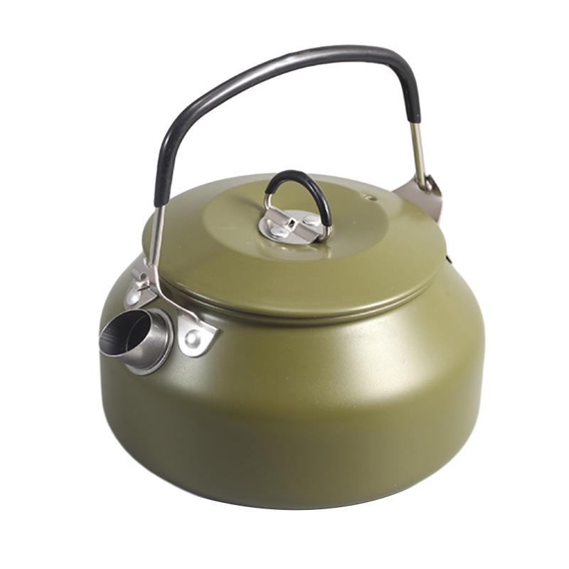 Portable Outdoor 304 Stainless Steel Camping Kettle and Coffee Pot