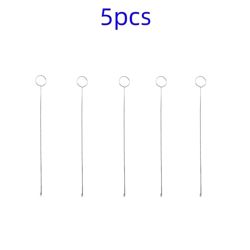 Stainless Steel Sewing Loop Turner Hook For Turning Fabric Tubes Straps Belts Strips For Handmade DIY Home Sewing Tools