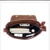 High Quality Genuine Leather Shoulder Bag Men's Fashion Crossbody Bag Crazy Horse Cowhide Messenger Bag Daily Small Satchel