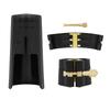 Professionelle Klarinette Mundstück Kappe Ligatur Kit Kappe Clip Verschluss Wind Musikinstrument Zubehör