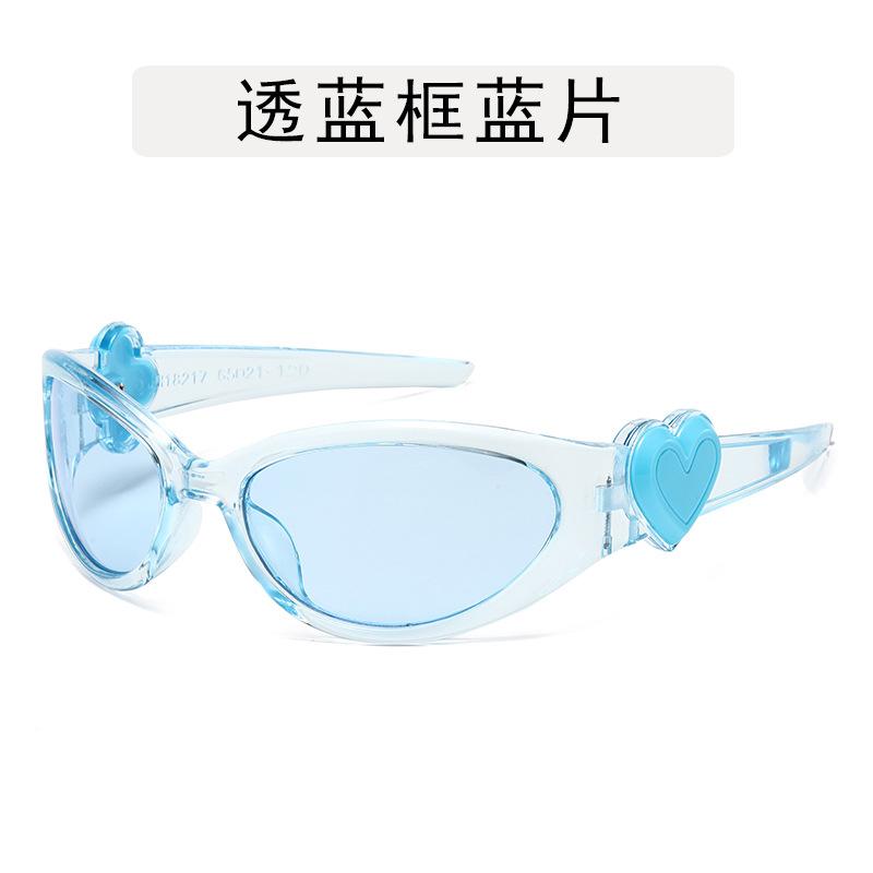 Sweet Style Sunglasses for Women Y2K Stylish UV Protection Outdoor Sun Glasses Korean Stylish Sunglasses Women