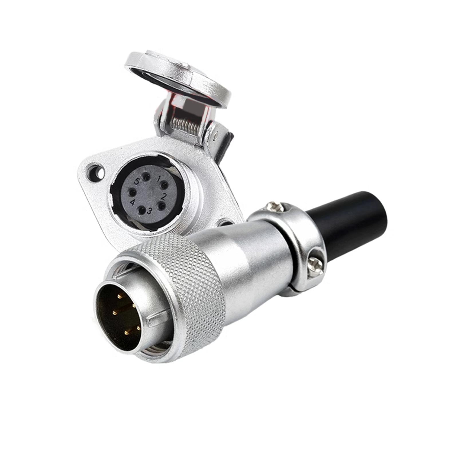 

Secure & Stable WS16TQ+ZG Industrial set Male Plug set Aviation Plug Corrosion Resistance Circular Connector for WEIPU 5P