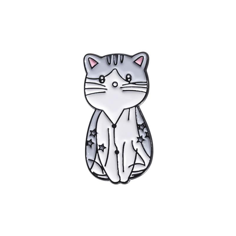 Cute Music Cat Enamel Pin Pop Music Albums 1989 Junior Jewels Cartoon Kitten Animal Brooch Lapel Badge Jewelry Gifts for Friends