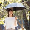 Parasol Cool Plus UV Heat Shielding Compact Long Umbrella for Both Sunny and Rainy Days 50cm X 8 Ribs Made of Fabric with Light Blocking Rate and or