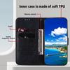 For iPhone 16 Case Solid Color Leather Folding Stand Wallet Leather Phone Cover